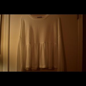 Cute white top! Brand new never worn!